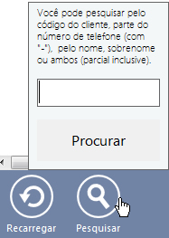 Pesquisa de Cllientes