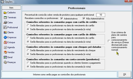 Janela de Cadastro de Cartão de Crédito e Débito